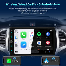 Cargar imagen en el visor de la galería, Alondy Single Din Car Radio Touchscreen (10.4&quot; Rotatable) Compatible with Apple CarPlay [Wireless] Android Auto Car Stereo Bluetooth USB AUX SD Backup Camera
